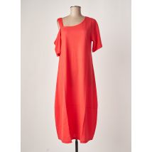 G!OZE - Robe mi-longue rouge en viscose pour femme - Taille 42 - Modz