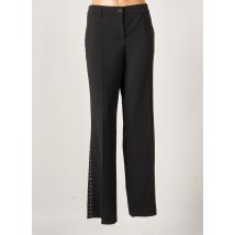 MARC AUREL - Pantalon droit noir en polyester pour femme - Taille 46 - Modz