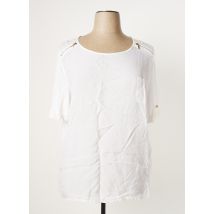 BASLER - Top blanc en coton pour femme - Taille 50 - Modz