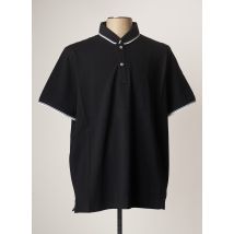 CAMBRIDGE - Polo noir en coton pour homme - Taille 3XL - Modz