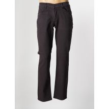 DELAHAYE - Pantalon droit marron en coton pour homme - Taille 42 - Modz