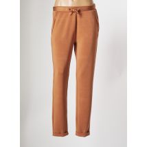 ESQUALO - Pantalon chino marron en polyester pour femme - Taille 36 - Modz