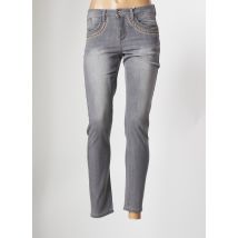 CREAM - Pantalon 7/8 gris en coton pour femme - Taille W27 L28 - Modz