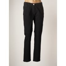 AGATHE & LOUISE - Jeans coupe slim noir en coton pour femme - Taille 42 - Modz