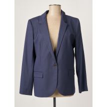 PABLO - Blazer bleu en laine pour femme - Taille 40 - Modz