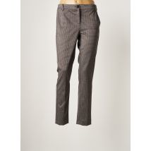 MARELLA - Pantalon chino gris en polyester pour femme - Taille 38 - Modz