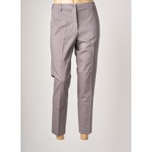 SISLEY - Pantalon chino gris en coton pour femme - Taille 42 - Modz