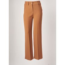 SISLEY - Pantalon large marron en polyester pour femme - Taille 40 - Modz