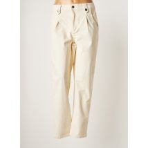 B.YOUNG - Pantalon droit beige en polyester pour femme - Taille 36 - Modz