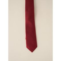ODB - Cravate rouge en soie pour homme - Taille TU - Modz