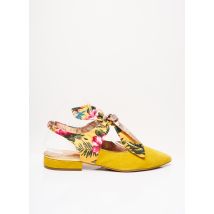 EMILIE KARSTON - Sandales/Nu pieds jaune en cuir pour femme - Taille 40 - Modz