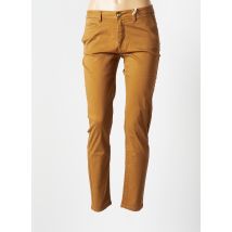 LAB DIP PARIS - Pantalon chino marron en coton pour femme - Taille W26 - Modz