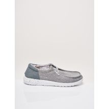 HEY DUDE - Chaussures bâteau gris en textile pour femme - Taille 36 - Modz
