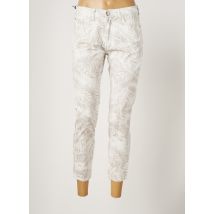 DESGASTE - Pantalon 7/8 blanc en coton pour femme - Taille W31 - Modz