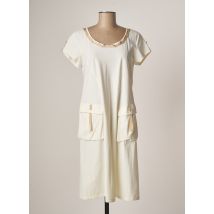 GARANCIA - Robe mi-longue blanc en polyamide pour femme - Taille 38 - Modz