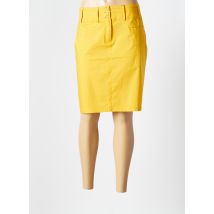 AVENTURES DES TOILES - Jupe mi-longue jaune en coton pour femme - Taille 42 - Modz