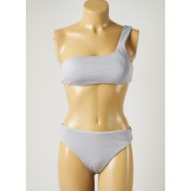 DAG ADOM - Maillot de bain 2 pièces gris en nylon pour femme - Taille 40 - Modz