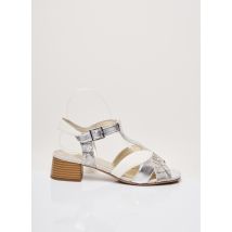 SWEET - Sandales/Nu pieds blanc en cuir pour femme - Taille 40 - Modz