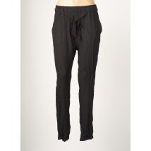 DEELUXE - Pantalon droit noir en viscose pour femme - Taille 38 - Modz