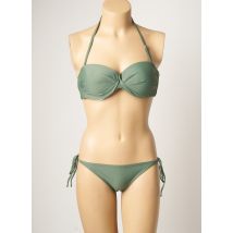 DAG ADOM - Maillot de bain 2 pièces vert en polyamide pour femme - Taille 42 - Modz