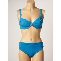 PLAGE DU SUD - Maillot de bain 2 pièces bleu en polyamide pour femme - Taille 42 - Modz