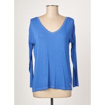 LPB - Top bleu en viscose pour femme - Taille 34 - Modz