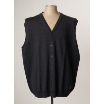 HAJO GILETS HOMME DE COULEUR GRIS - Grande Taille