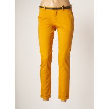 SCOTCH & SODA - Pantalon chino jaune en coton pour femme - Taille W32 L32 - Modz