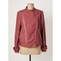 NÜ - Veste casual rouge en coton pour femme - Taille 44 - Modz