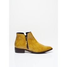 IPPON VINTAGE - Bottines/Boots jaune en cuir pour femme - Taille 39 - Modz