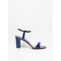 IPPON VINTAGE - Sandales/Nu pieds bleu en cuir pour femme - Taille 39 - Modz