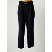 EVA KAYAN - Pantalon droit bleu en polyester pour femme - Taille 46 - Modz