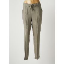 EVA KAYAN - Pantalon droit vert en cuppro pour femme - Taille 38 - Modz