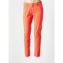 EVA KAYAN - Pantalon slim orange en coton pour femme - Taille 46 - Modz