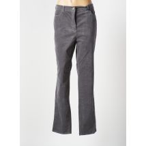 TONI PANTALONS FEMME DE COULEUR GRIS - Grande Taille