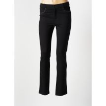 BARILOCHE - Pantalon slim noir en viscose pour femme - Taille 38 - Modz