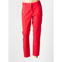 SANDWICH - Pantalon slim rouge en coton pour femme - Taille 40 - Modz