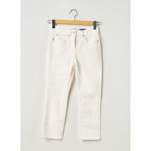 SANDWICH - Pantalon 7/8 blanc en coton pour femme - Taille 34 - Modz