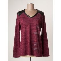 FRED SABATIER - Pull rouge en polyester pour femme - Taille 46 - Modz