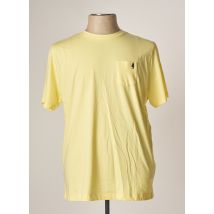MCS - T-shirt jaune en coton pour homme - Taille 3XL - Modz
