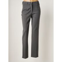 BRUNO SAINT HILAIRE - Pantalon droit gris en polyester pour femme - Taille TU - Modz