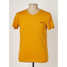 RAGWEAR - T-shirt jaune en coton pour homme - Taille S - Modz