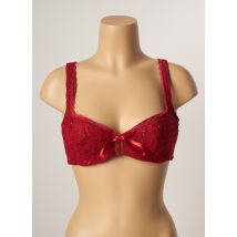 ANTINEA - Soutien-gorge rouge en coton pour femme - Taille 90C - Modz