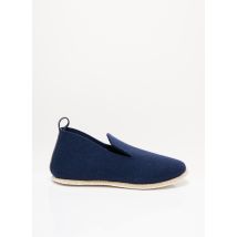 LA CHARENTAISE TCHA - Chaussons/Pantoufles bleu en textile pour femme - Taille 36 - Modz