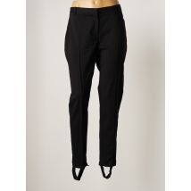 CREA CONCEPT - Pantalon slim noir en laine pour femme - Taille 42 - Modz