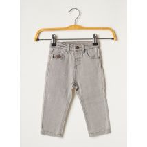 CARREMENT BEAU - Jeans coupe slim gris en coton pour garçon - Taille 6 M - Modz