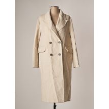 SEE U SOON - Manteau long beige en polyester pour femme - Taille 40 - Modz