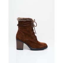 CARMELA - Bottines/Boots marron en cuir pour femme - Taille 35 - Modz
