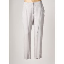 JUMFIL - Pantalon droit gris en tencel pour femme - Taille 44 - Modz