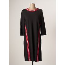 COMMA - Robe mi-longue noir en viscose pour femme - Taille 44 - Modz